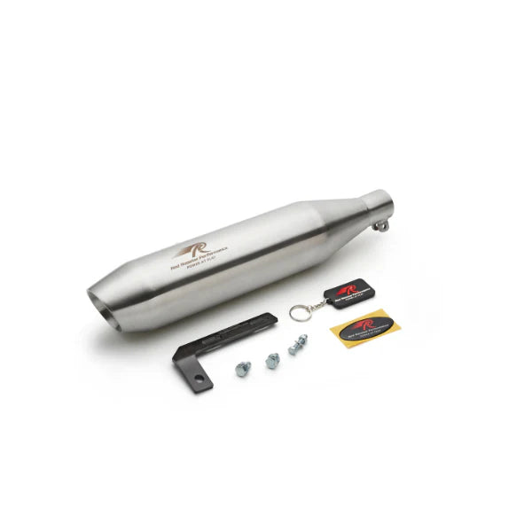 Red Rooster Rumbler Max Matte exhaust for Hunter 350 Meteor 350 Classic 350 Reborn