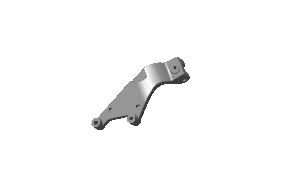 Interceptor 650 footrest bracket left rider control plate 1030034E genuine