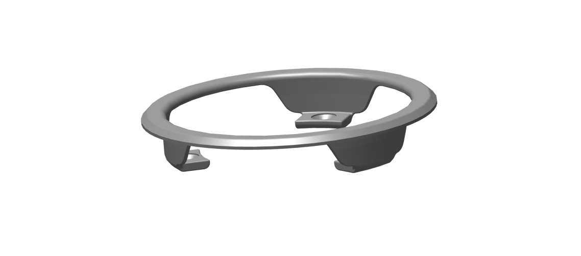 Ring Fuel Cap (Fuel Tank Cap Ring, Metallic Silver) for Thunderbird 350 / Thunderbird 500 – 594513/A