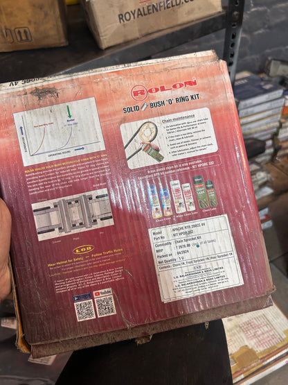 Rolon Chain & Sprocket Set 13T–45T for Apache RTR 200 4V