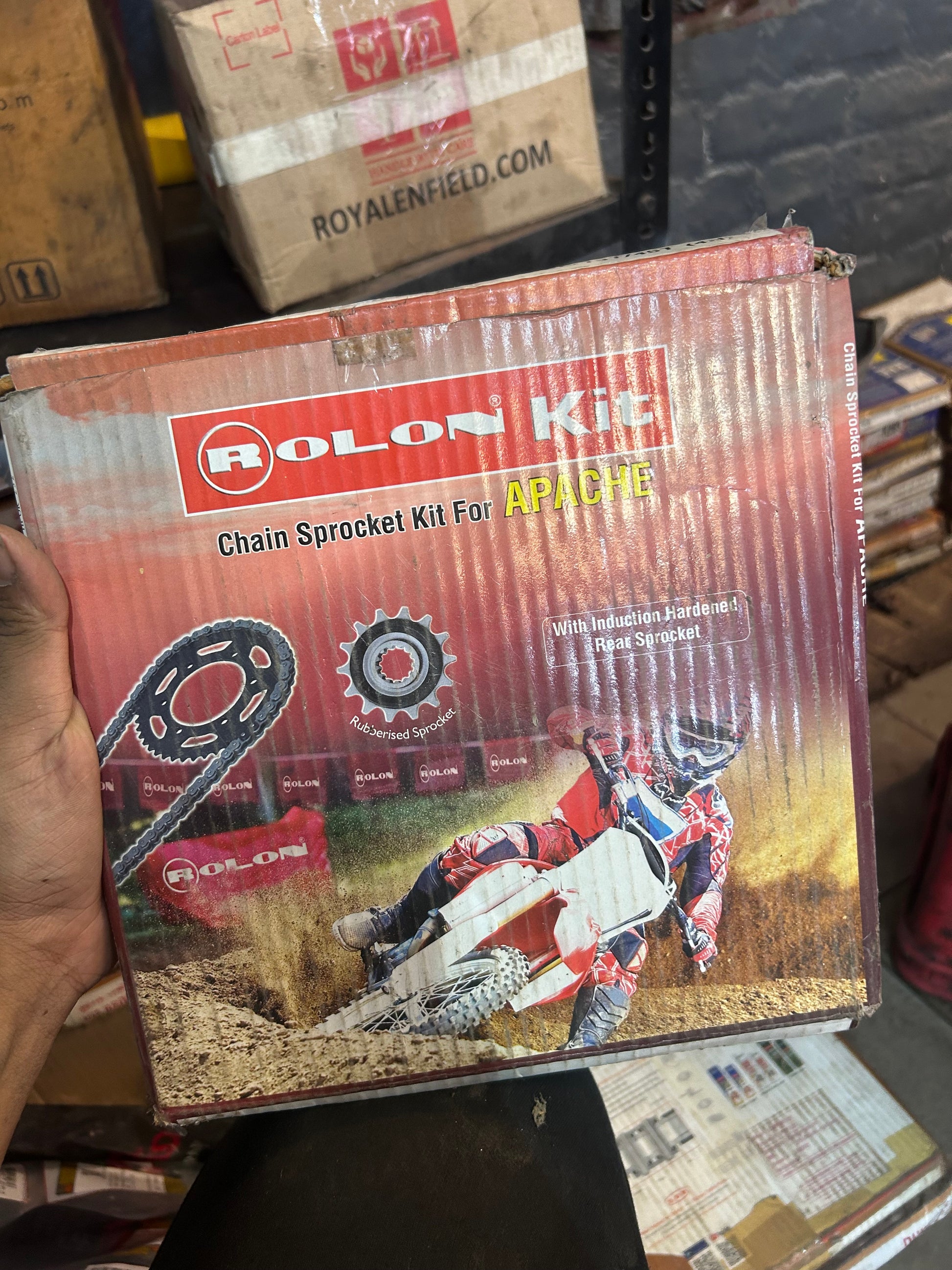 Rolon HPOR 252 Chain Sprocket Kit for Apache RTR 200 4V