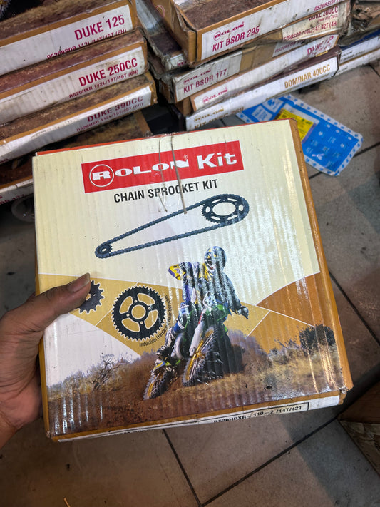 Rolon HPXR 253 X-Ring Chain & Sprocket Kit for KTM Duke 200 / RC 200 – 14T/42T, 110L
