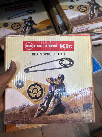Rolon HXR 254 X-Ring Chain & Sprocket Kit for KTM Duke 250 / Husqvarna 250 – 14T/46T, 112-Link