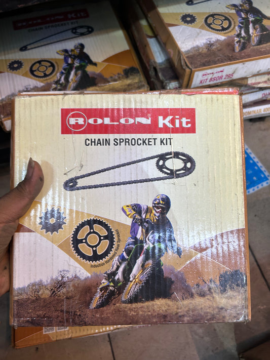 Rolon HXR 254 X-Ring Chain & Sprocket Kit for KTM Duke 250 / Husqvarna 250 – 14T/46T, 112-Link