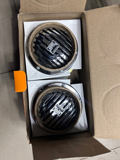 Roots Vibrosonic Dual Tone 12V Horn for Royal Enfield, Bikes & Cars

