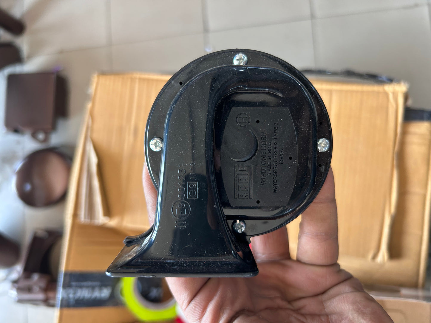 Roots Windtone Dual Horn 12V High Low for Bikes & Cars | UTH