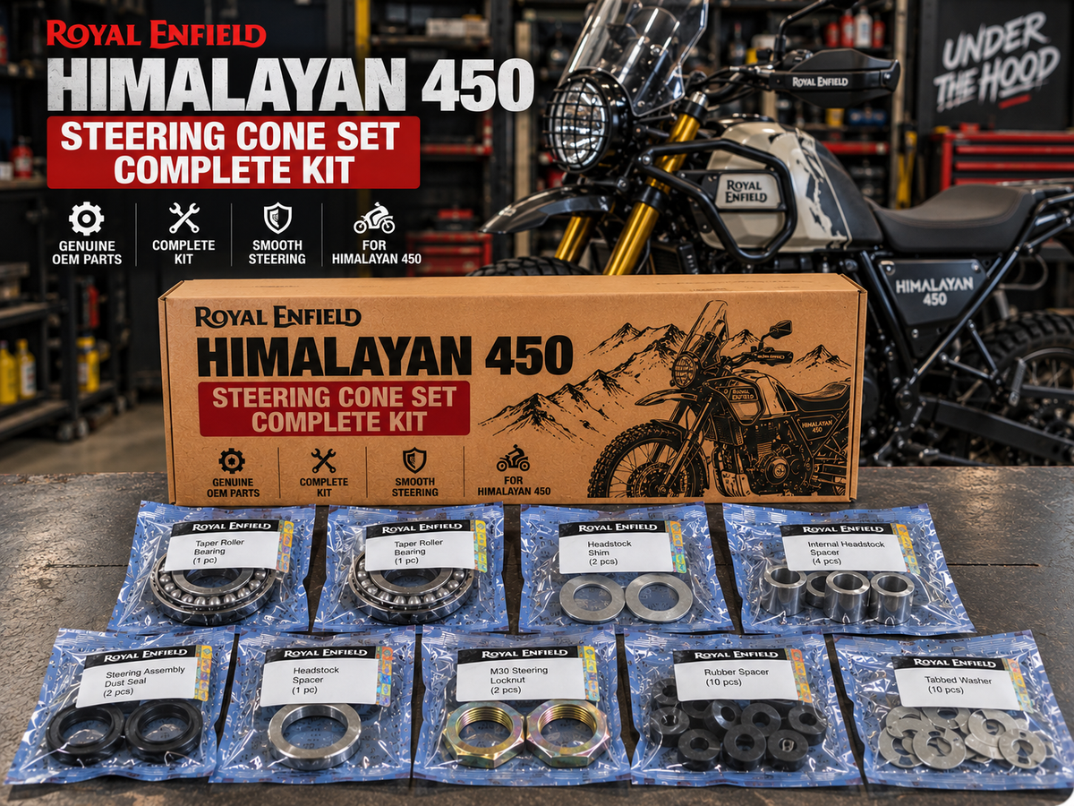 Royal Enfield Himalayan 450 Steering Head Bearing & Cone Set Complete Kit — KOYO