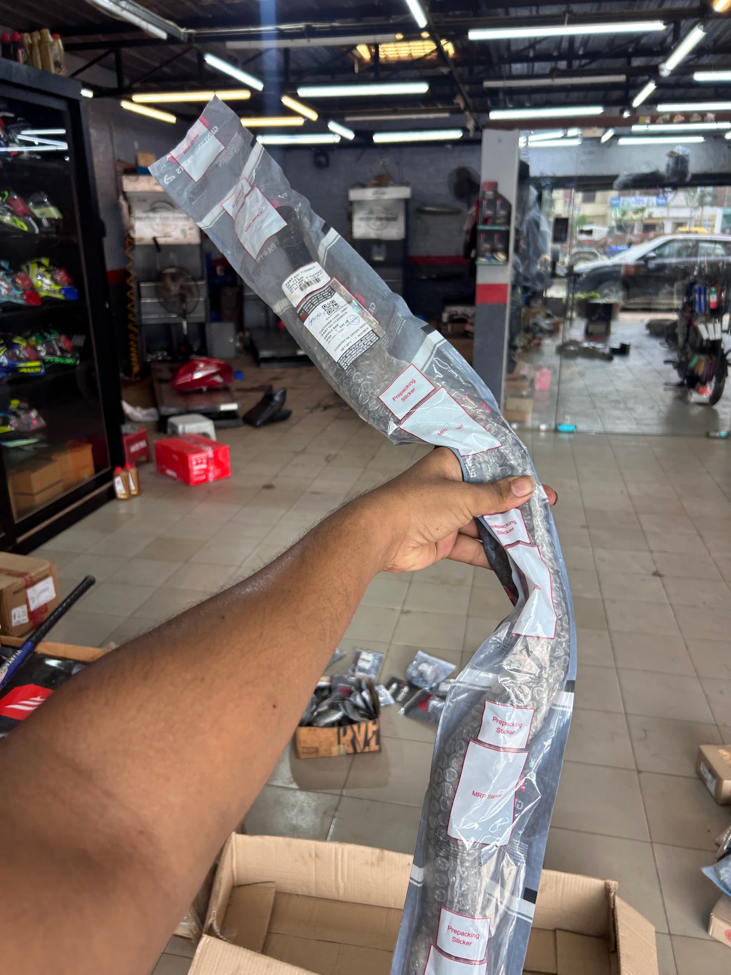 Handlebar complete RE 1120089A for Thunderbird X