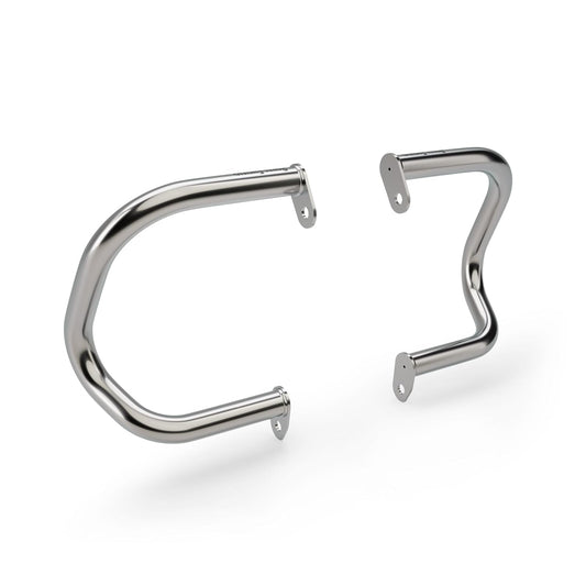 Royal Enfield 1990406 compact engine guard stainless on Interceptor 650