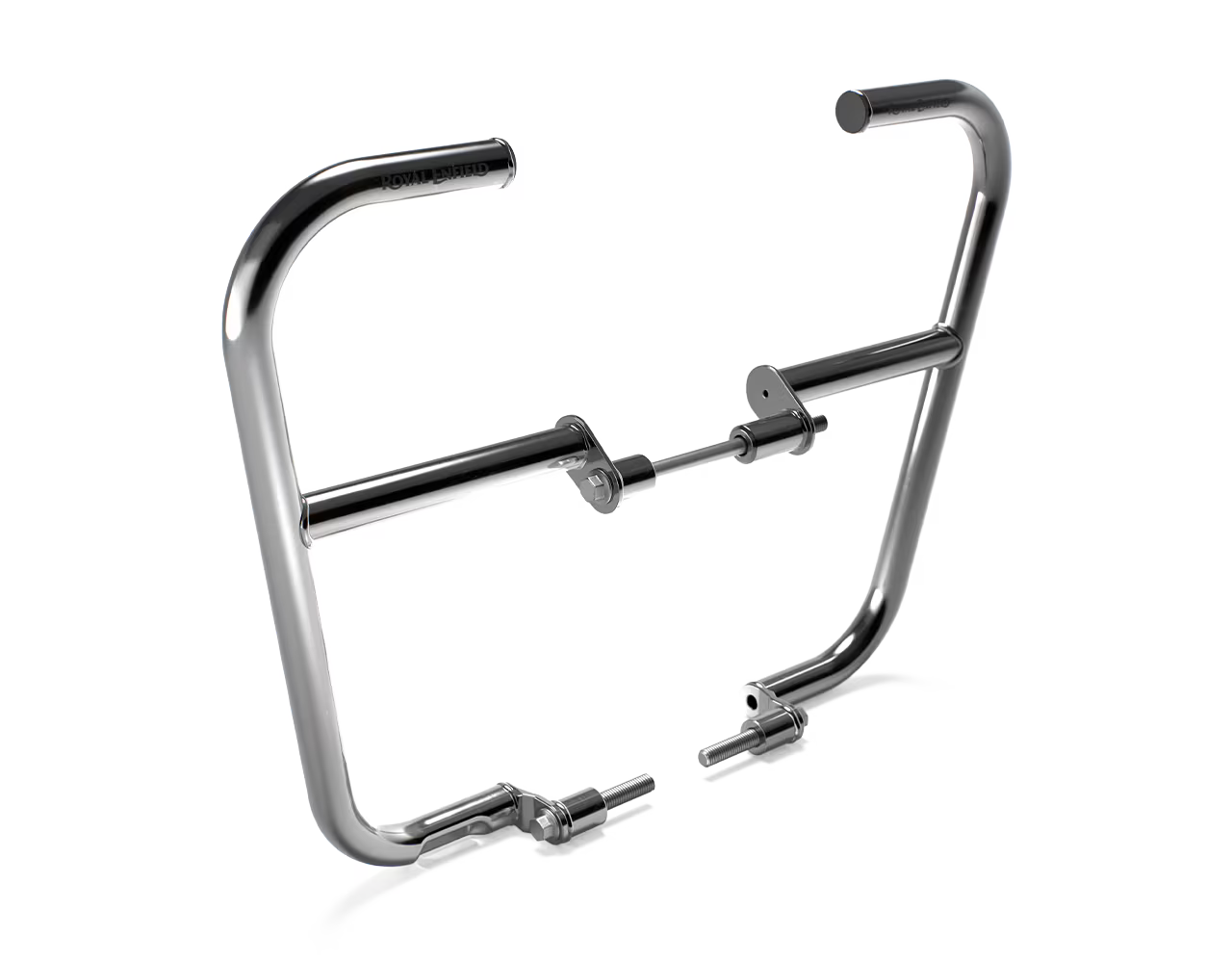 Royal Enfield 1990504 Silver Large Engine Guards stainless steel for Interceptor 650 Continental GT 650 Bear 650