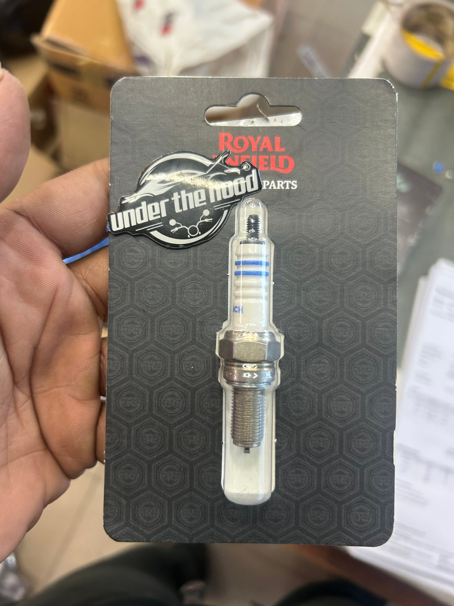 Genuine RE spark plug 574158A for Interceptor 650 and Continental GT 650