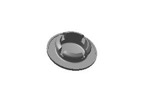 Thunderbird 350 500 chrome swing pivot cover 580203/F