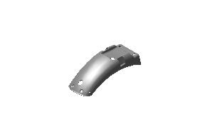 Royal Enfield 585084/B — Rear Mudguard / Rear Fender (Continental GT 535)