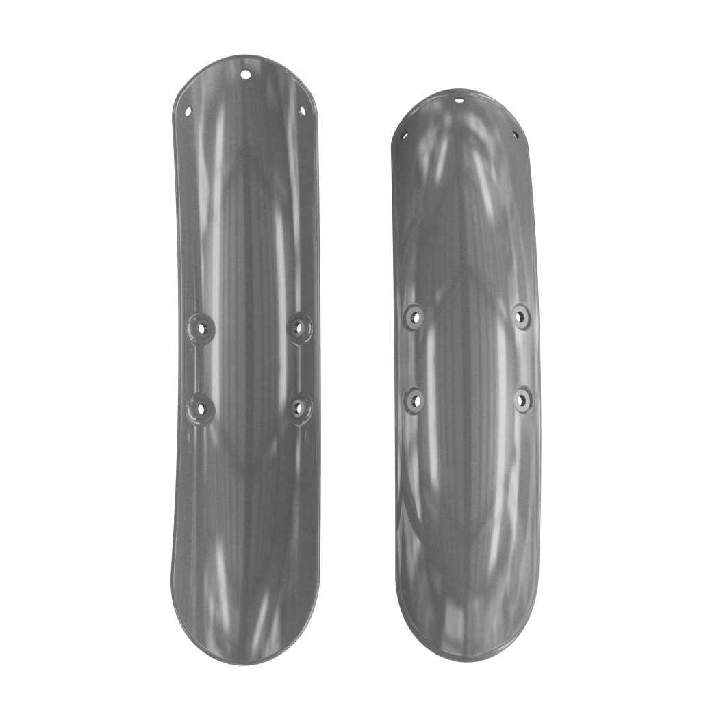 Royal Enfield 585362/F — Front Mudguard / Front Fender Silver For Interceptor 650