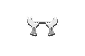 Royal Enfield 585796/A — Instrument Cluster Bracket / Meter Stay (Continental GT 535)