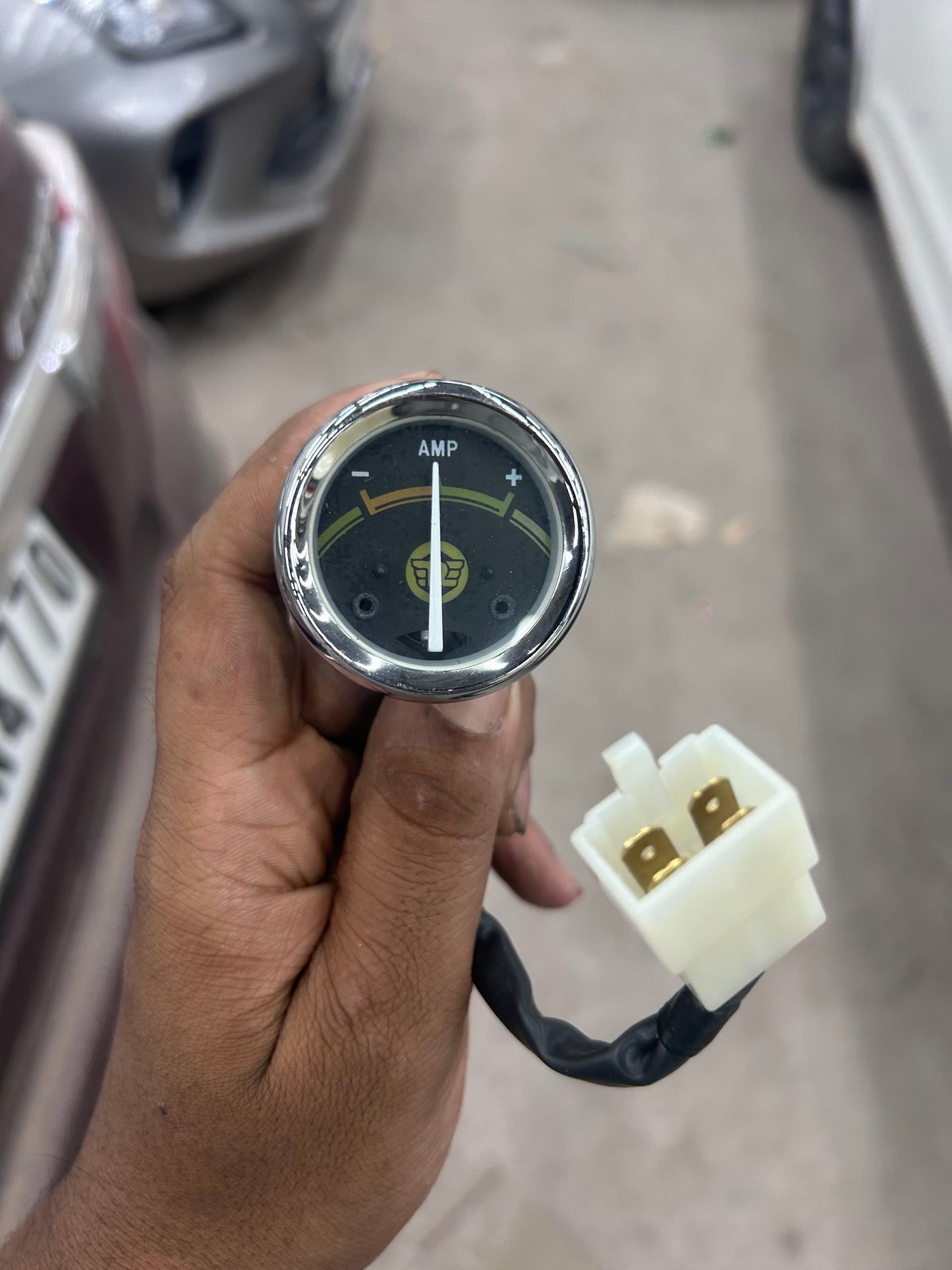 Royal Enfield 592566/C Bullet Ammeter Gold for Bullet 500 UCE