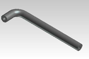 Royal Enfield 650 twin EVAP hose 148085/C