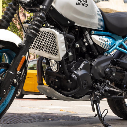 Royal Enfield Black Compact Engine Guards for Himalayan 450 & Guerrilla 450 – KXA00476