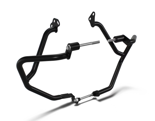 Royal Enfield Black Large Engine Guards for Himalayan 450 – Genuine OEM Crash Guard KXA00437