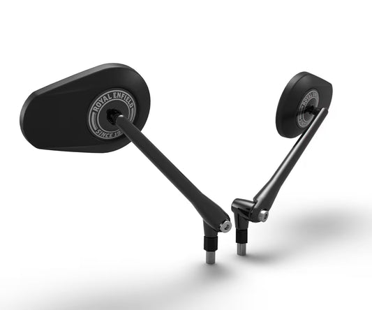 Royal Enfield Black Tapered Mirror Pair – 350, 450 & 650 Models KXA00276