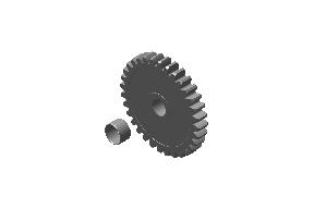 OEM kick-starter gear set replacement – part 570248/E