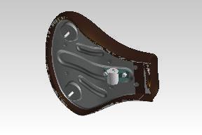 Royal Enfield Classic 350 / Classic 500 UCE Rider Split Seat Brown – Genuine OEM Front Seat 593031/E