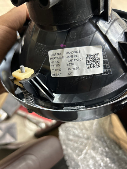 Royal Enfield Classic 350 Reborn Headlamp Assembly with Bulb – RAN00033/B