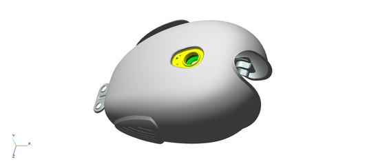 Royal Enfield Classic 350 UCE Gunmetal Grey ABS Fuel Tank with Sticker – RAK00080/C