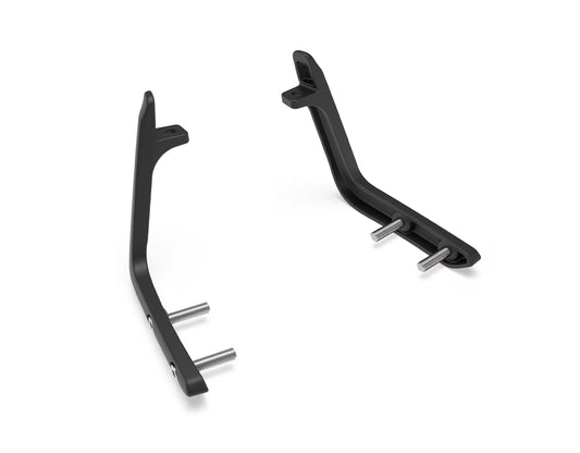 KXA00643 Royal Enfield black passenger backrest mounts for Classic 350 genuine GMA