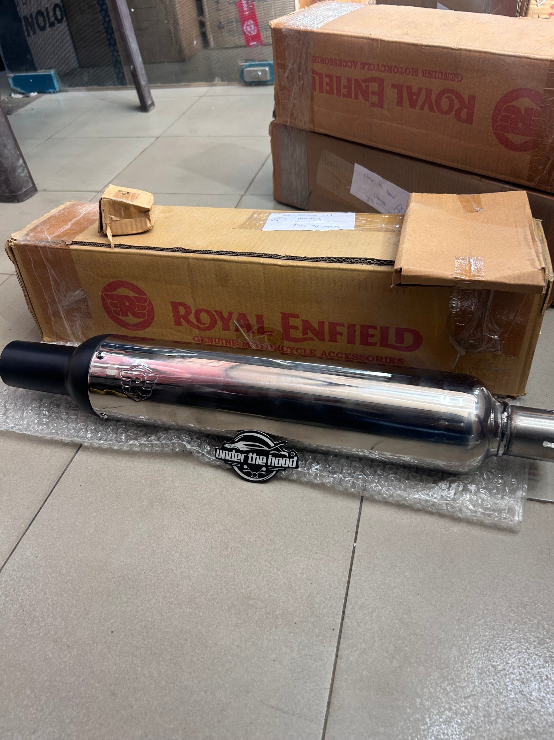 OEM style silencer 1990713 on Classic UCE