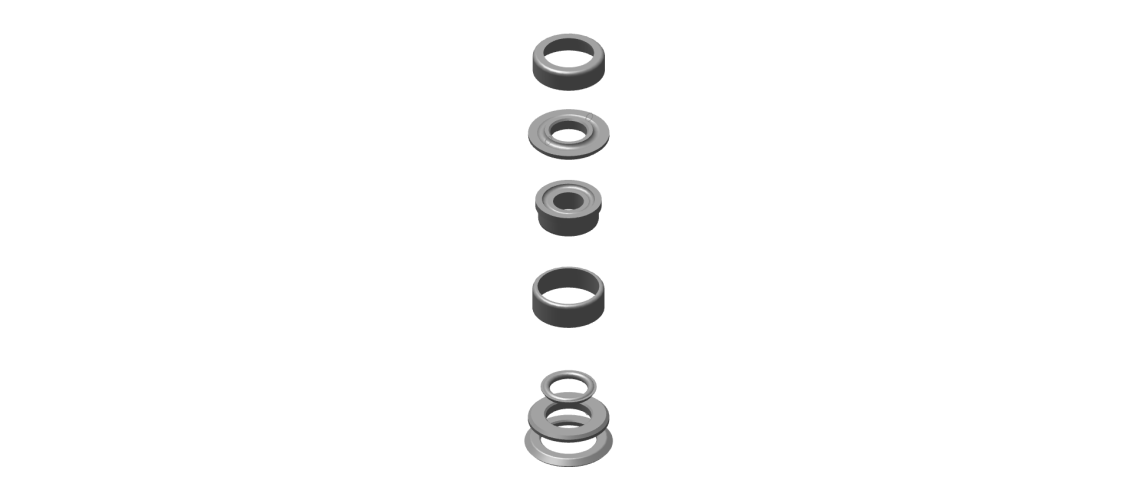Royal Enfield Continental GT 535 Steering Ball Race Kit with Cover – Genuine OEM 888269