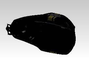 Royal Enfield Continental GT 650 Rocker Red Painted Fuel Tank RAK00780/A