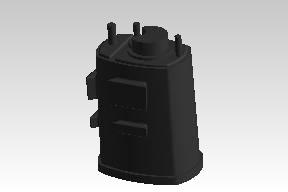 Royal Enfield 591621/A EVAP charcoal canister for Interceptor 650 and Continental GT 650 (EVAP system)