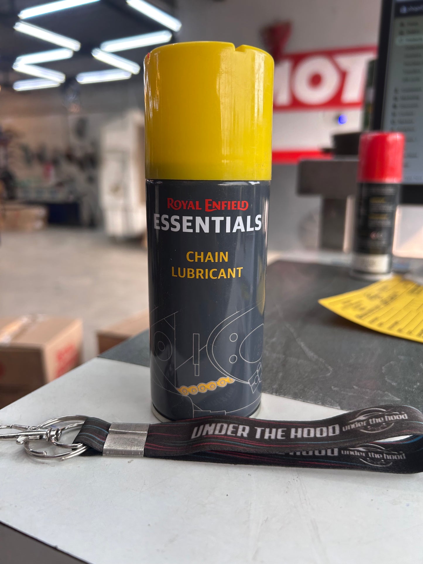 Royal Enfield Essentials Chain Lubricant – 500ml aerosol can
