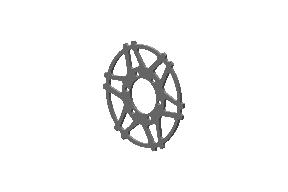 Royal Enfield Front Brake Disc 585024/B for Continental GT 535