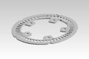Royal Enfield Front Toner Wheel / ABS Tone Ring for Interceptor 650 & Continental GT 650 – RAB00374/A