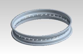 Royal Enfield Genuine Rear Wheel Rim WM4 x 18 (Spoke Wheel Rim) for Classic 350