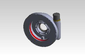 Royal Enfield Genuine Speedo Drive Assembly (Front Wheel Speedometer Gearbox) – RAJ00017/A