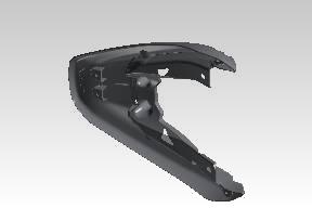 Royal Enfield Guerrilla 450 Yellow Ribbon Rear Mudguard RAQ01194/A