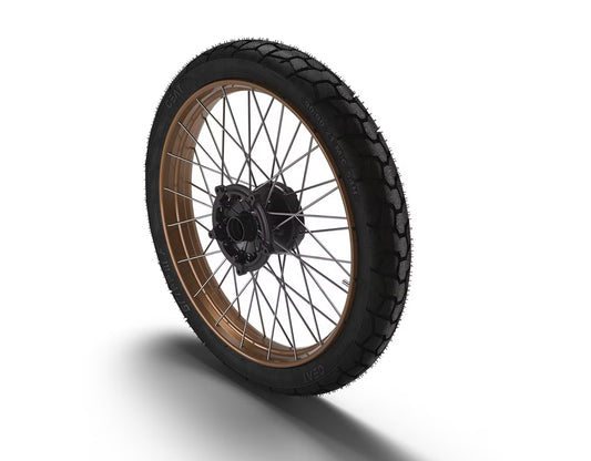 Royal Enfield Himalayan 450 Gold Tubeless Spoked Wheel Set – 21/17 – KXA00456