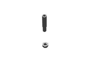 Royal Enfield J-Series 350 Front Brake Lever Pivot Pin & Nut – KAB00233/A