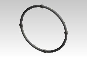 Royal Enfield J-Series 350 Oil Strainer Cover O-Ring – 1570012/B