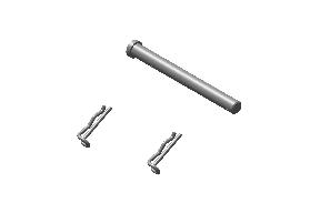 RE J-Series rear caliper pad pins KAB00086/A
