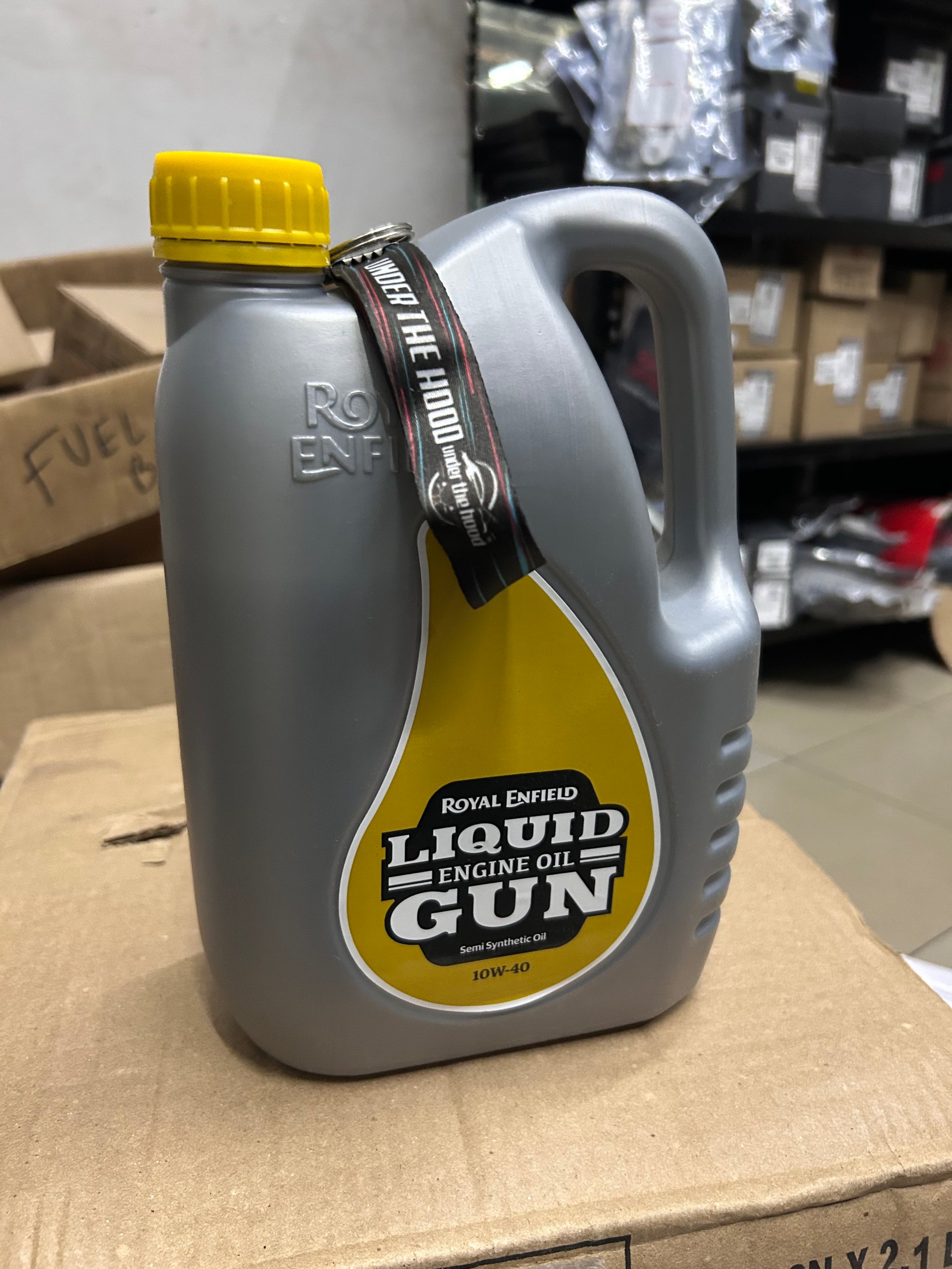 Royal Enfield Liquid Gun 10W40 Semi Synthetic 2.1L can 360106 for Himalayan 450