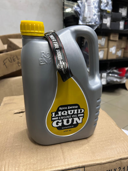 Royal Enfield Liquid Gun 10W40 Semi Synthetic 2.1L can 360106 for Himalayan 450