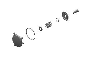 Royal Enfield Oil Filter Cap Sub Assembly for Bullet 350 UCE, Electra 350 UCE, Classic 350, Classic 500, Bullet 500 & Continental GT 535 – 570878