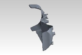 Royal Enfield RAD00007/C Piece Mudguard Assembly Classic 350 BS4 BS6 Bullet Trials