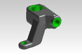 Interceptor 650 gear lever clamp close-up (OEM RAE00117)