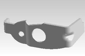 Royal Enfield RAN00028 navigation display bracket for Classic 350 Reborn