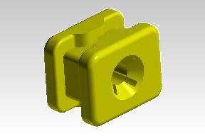 Royal Enfield RAN00205 - Nylon Nut, Aiming Screw - Headlamp Aiming Hardware (OEM Micro-Part)